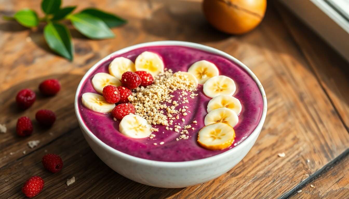 Açaï Bowl : recette Healthy pour un Petit Déjeuner Énergisant