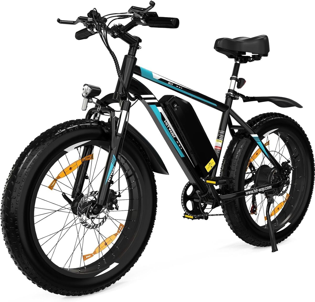 Test du vélo électrique HITWAY 26" avec moteur 250W et batterie amovible