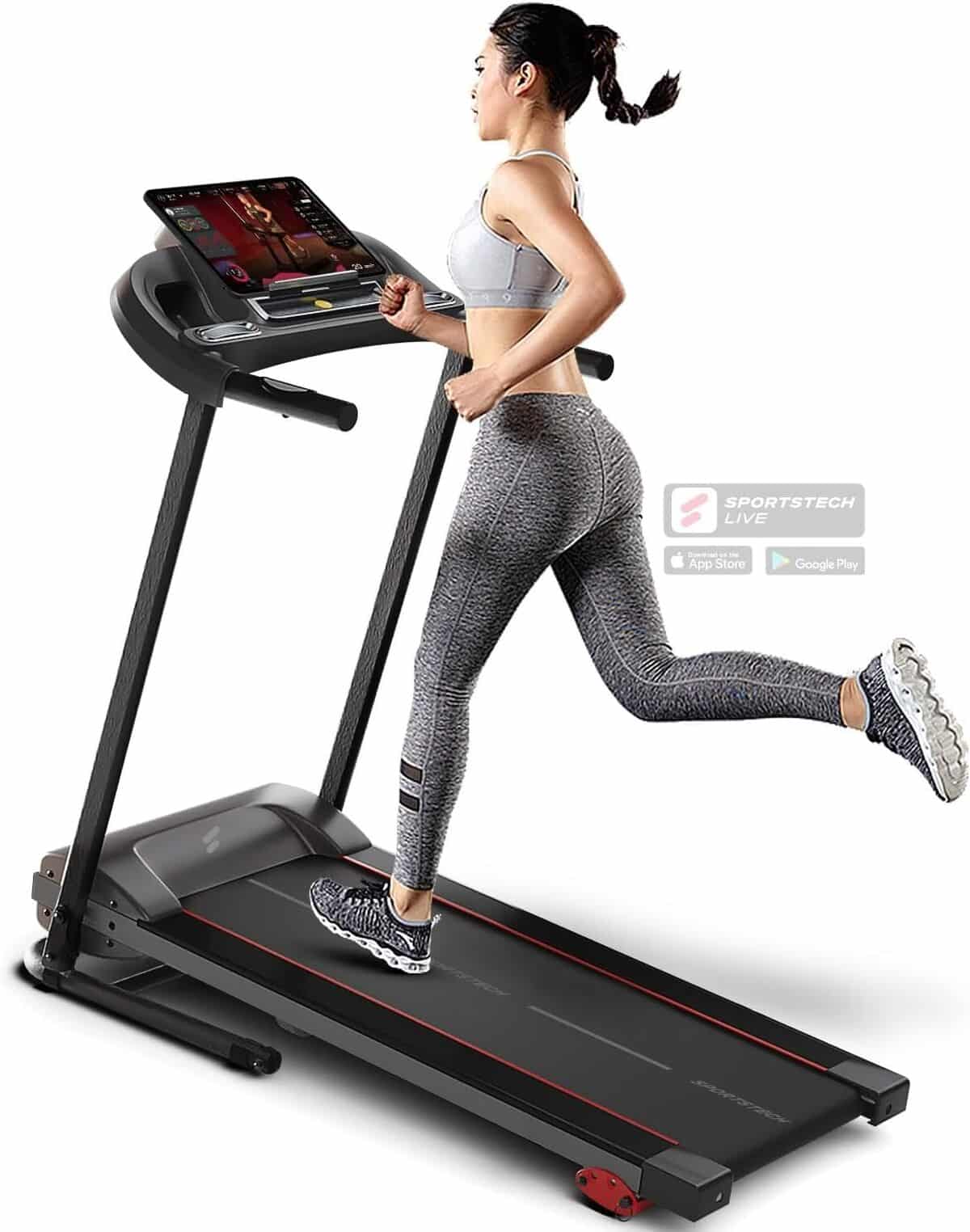 Test du tapis de course Sportstech F10 : performance et praticité