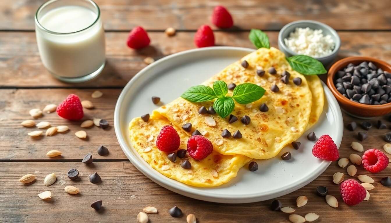 Omelette sucrée healthy : une recette gourmande et saine