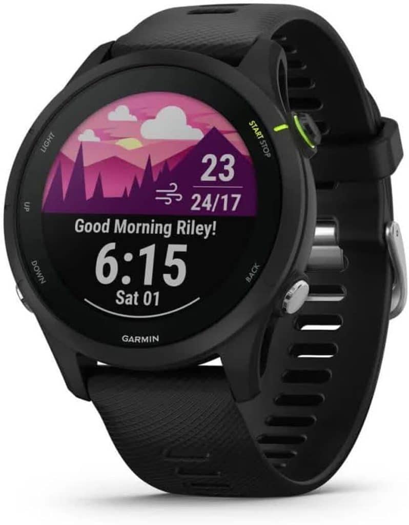 Test de la Garmin Forerunner 255 Music : montre GPS multisports 46 mm noire