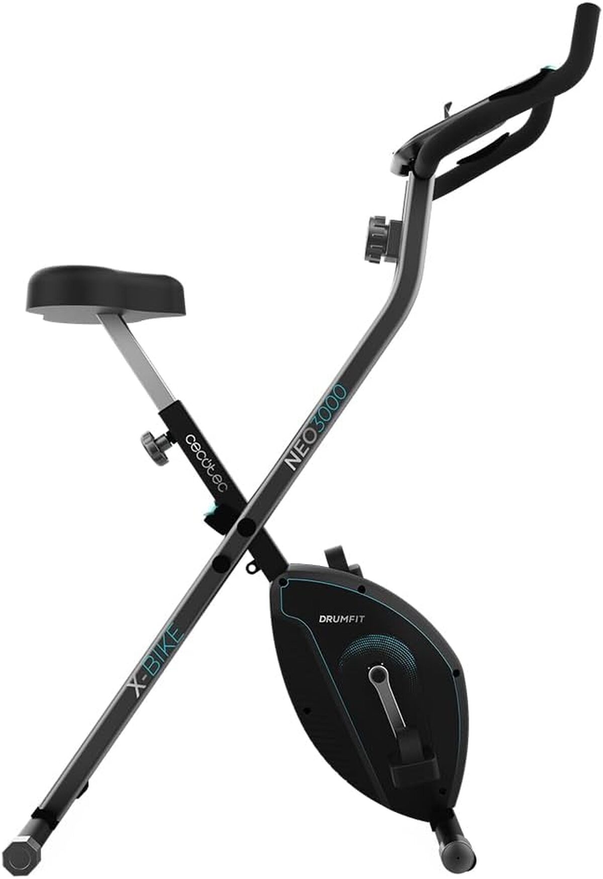 Test du Cecotec Drumfit X-Bike 3000 Neo : vélo d'appartement pliable innovant
