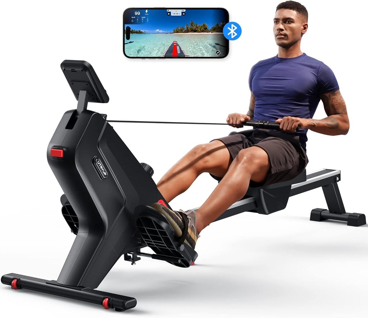 Test : rameur magnétique Utryup 16 niveaux Bluetooth
