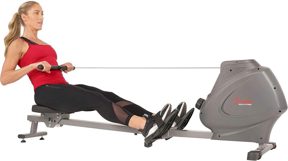 Test : rameur Sunny Health & Fitness SF-RW5801, compact et silencieux