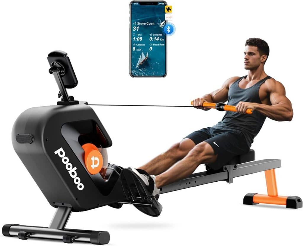 Test du rameur magnétique pooboo : puissance et confort à domicile