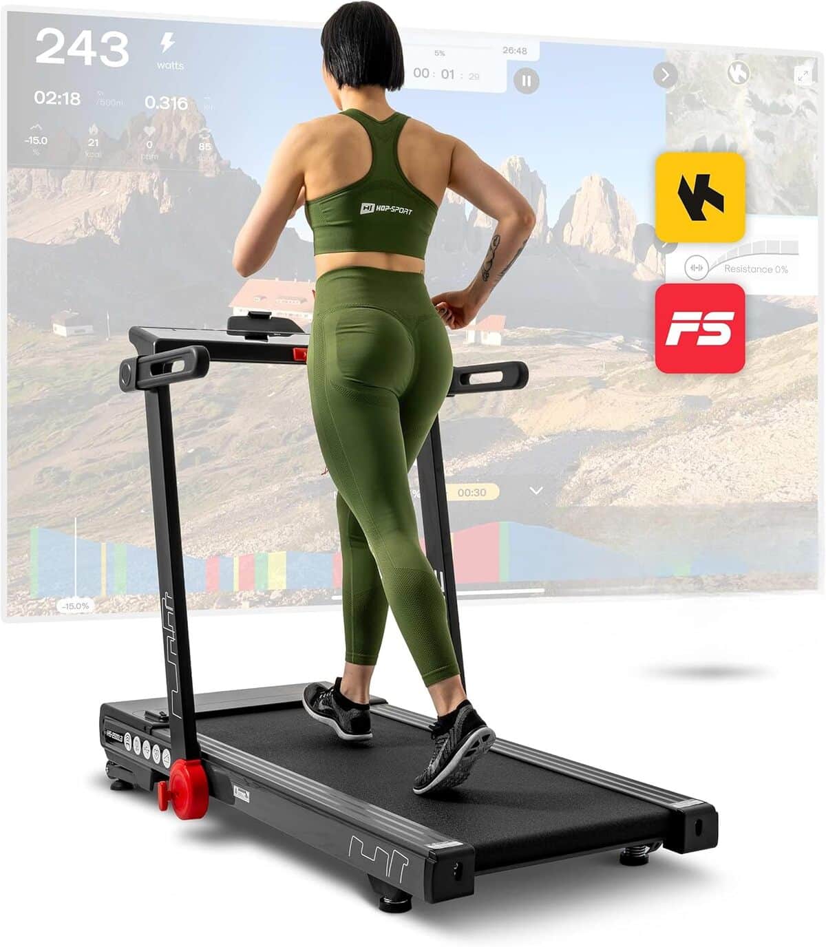 Test du tapis de course Hop-Sport Aspire HS-2500LB : puissance et polyvalence