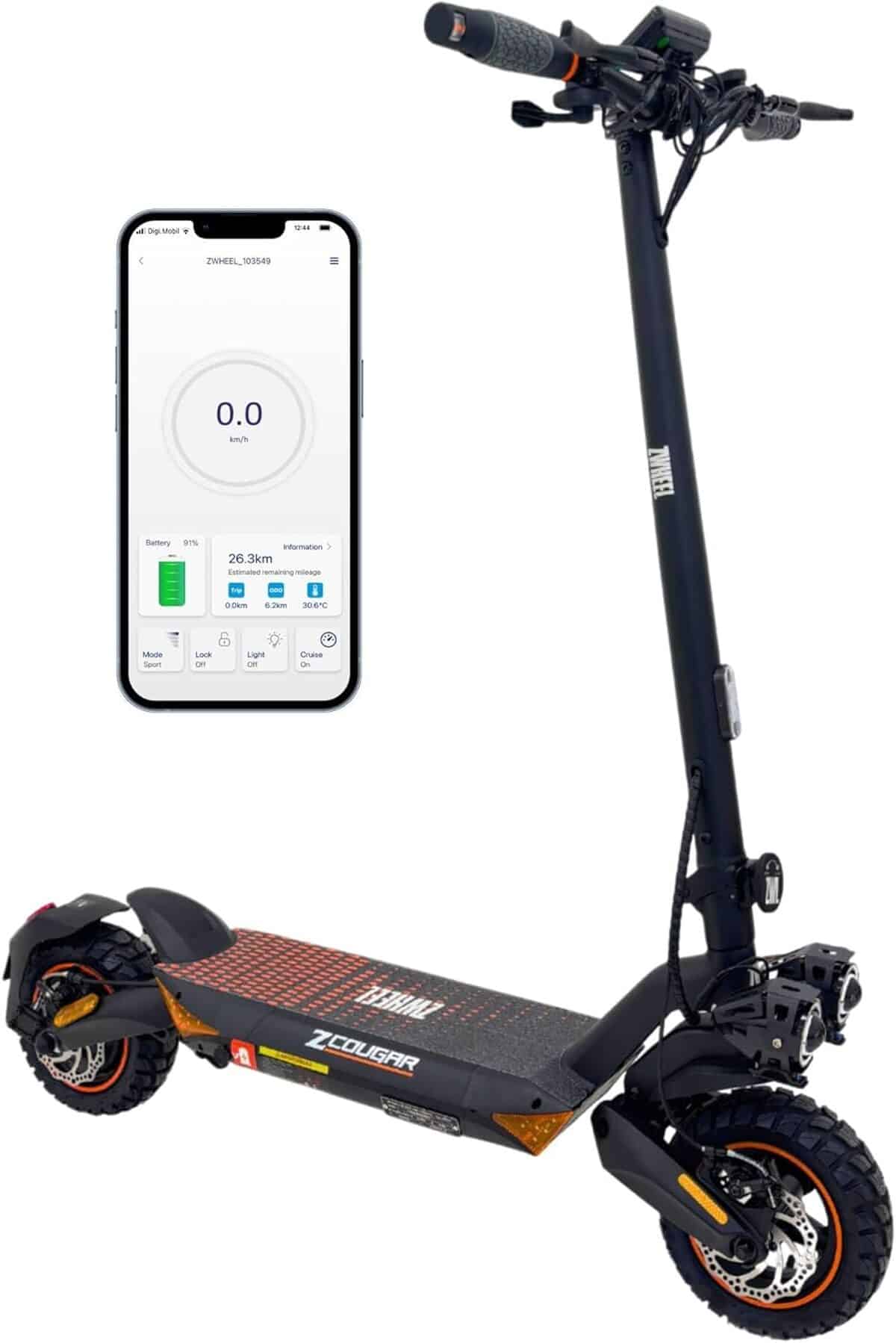 Test : trottinette ZWHEEL ZRINO SE, puissance et confort au rendez-vous