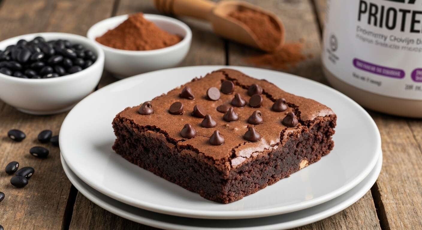 Recette : brownie Protéiné Santé et Délicieux