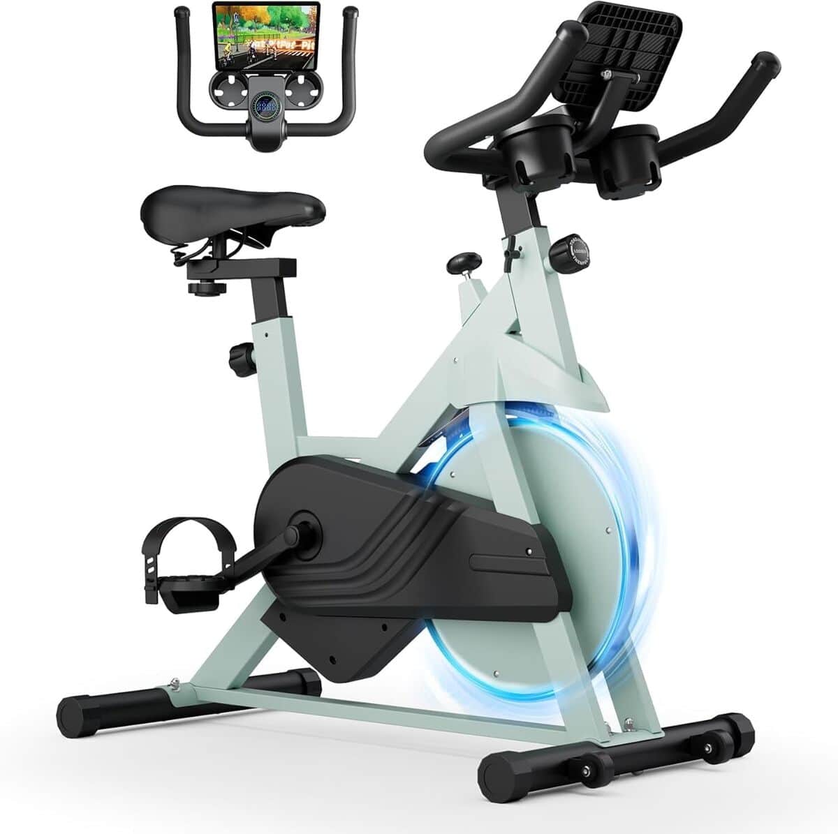 Test : superun vélo d'exercice magnétique avec écran et application