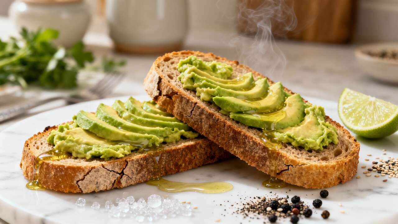 Délicieuse recette : toast à l'avocat facile à préparer