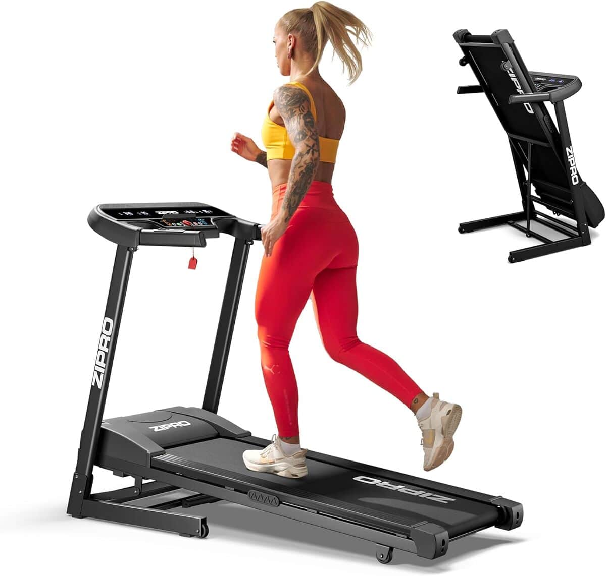 Test du tapis de marche pliable ZIPRO Pulse : performance et praticité