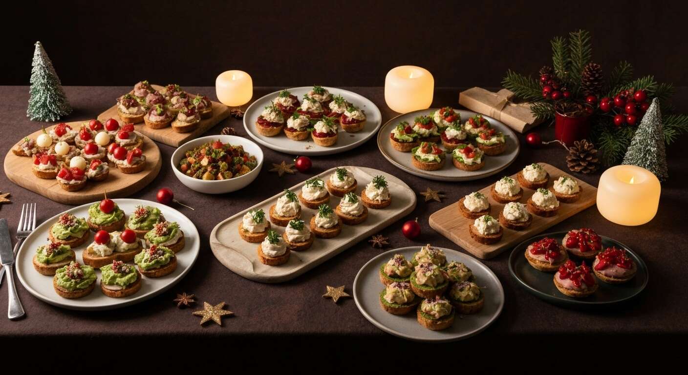 Des recettes d'entrées vegan pour un réveillon réussi Des recettes d'entrées vegan pour un réveillon réussi