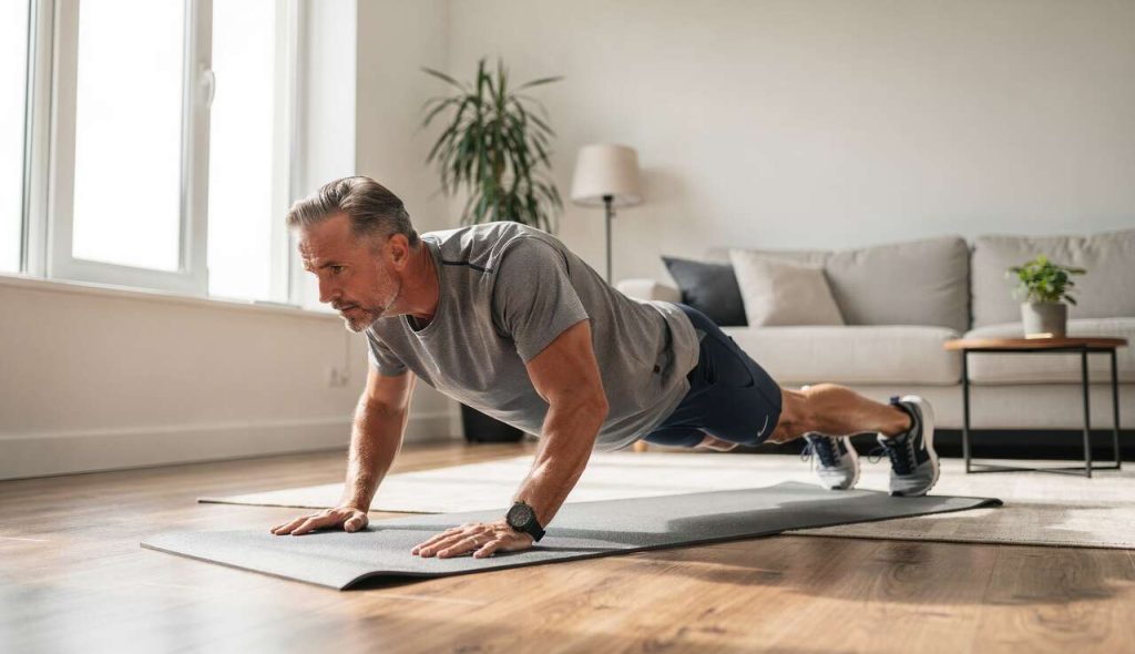 Programme de musculation à domicile sans matériel : conseils et exercices