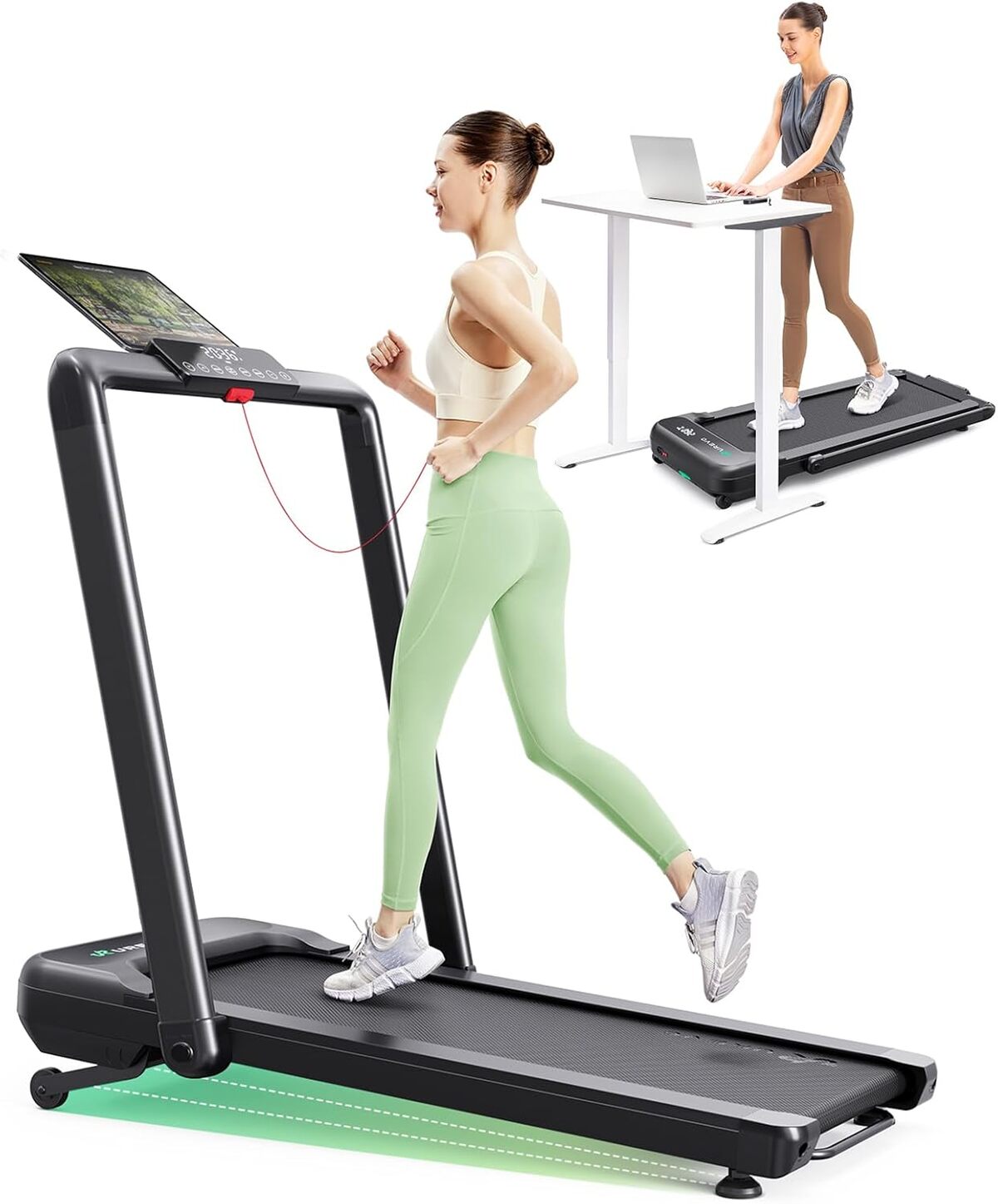 Test du tapis de course pliable UREVO avec inclinaison automatique 9%