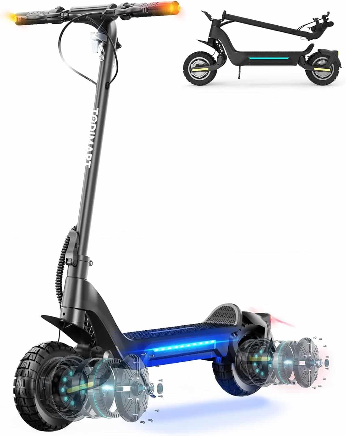 Test : trottinette électrique pliable Todimart X5, puissance et autonomie au rendez-vous