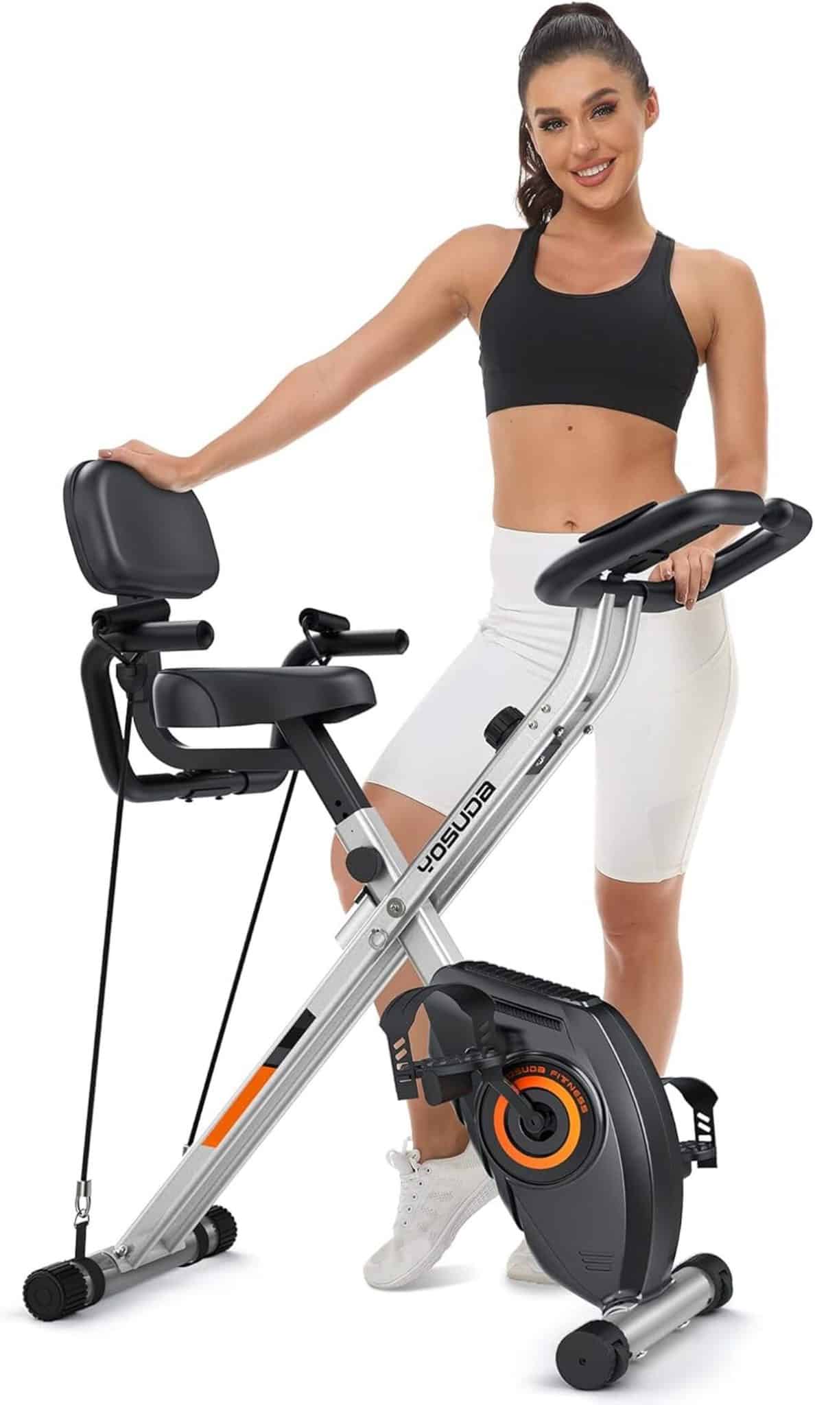 Test : vélo d'appartement pliable YOSUDA 3 en 1