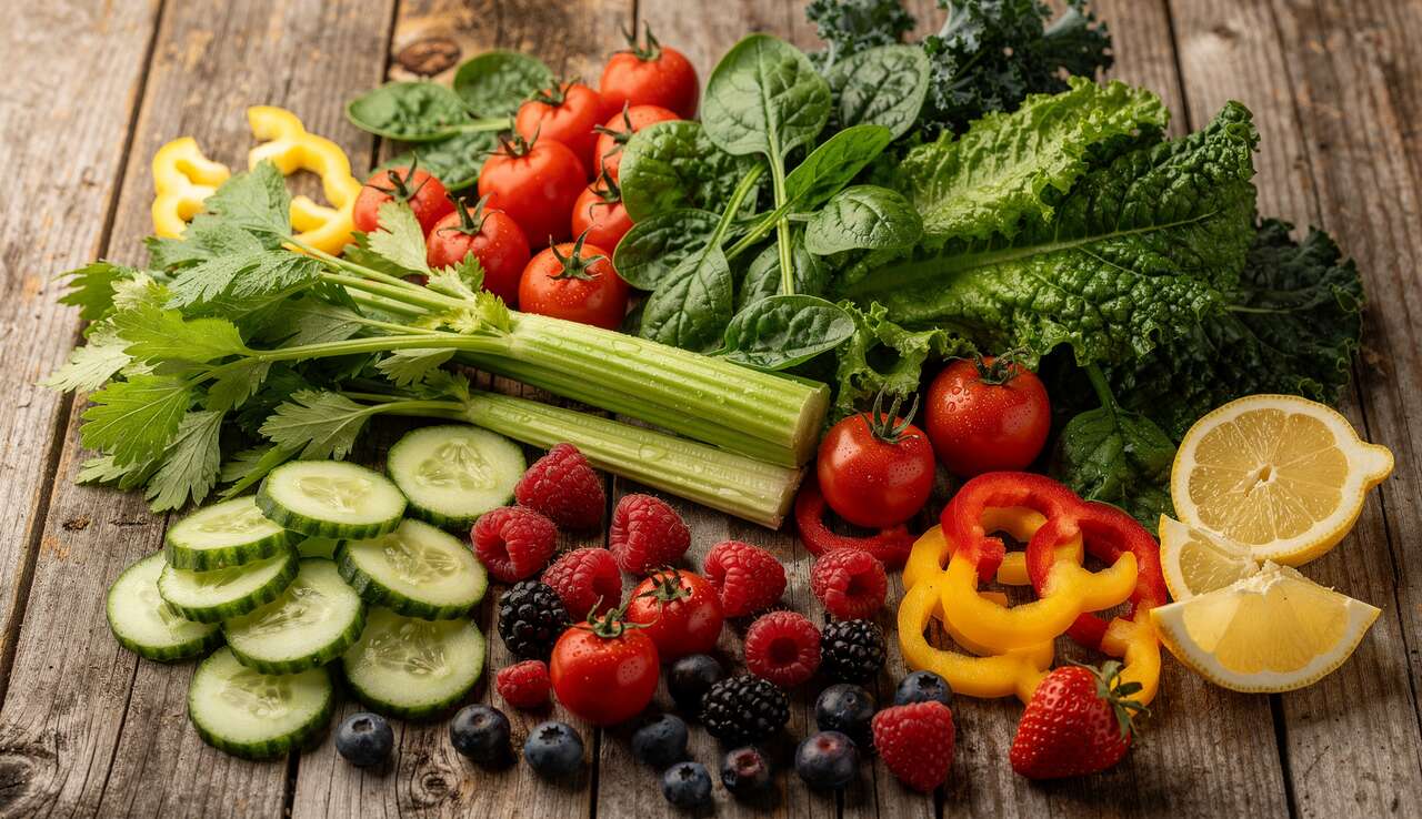 Fruits et légumes : lesquels sont les moins caloriques ?