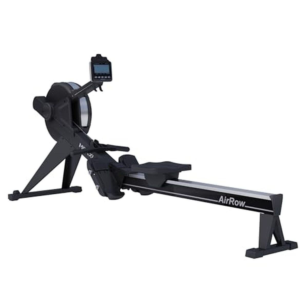 Test du rameur Maxxus AirRow : résistance à air et palan à chaîne