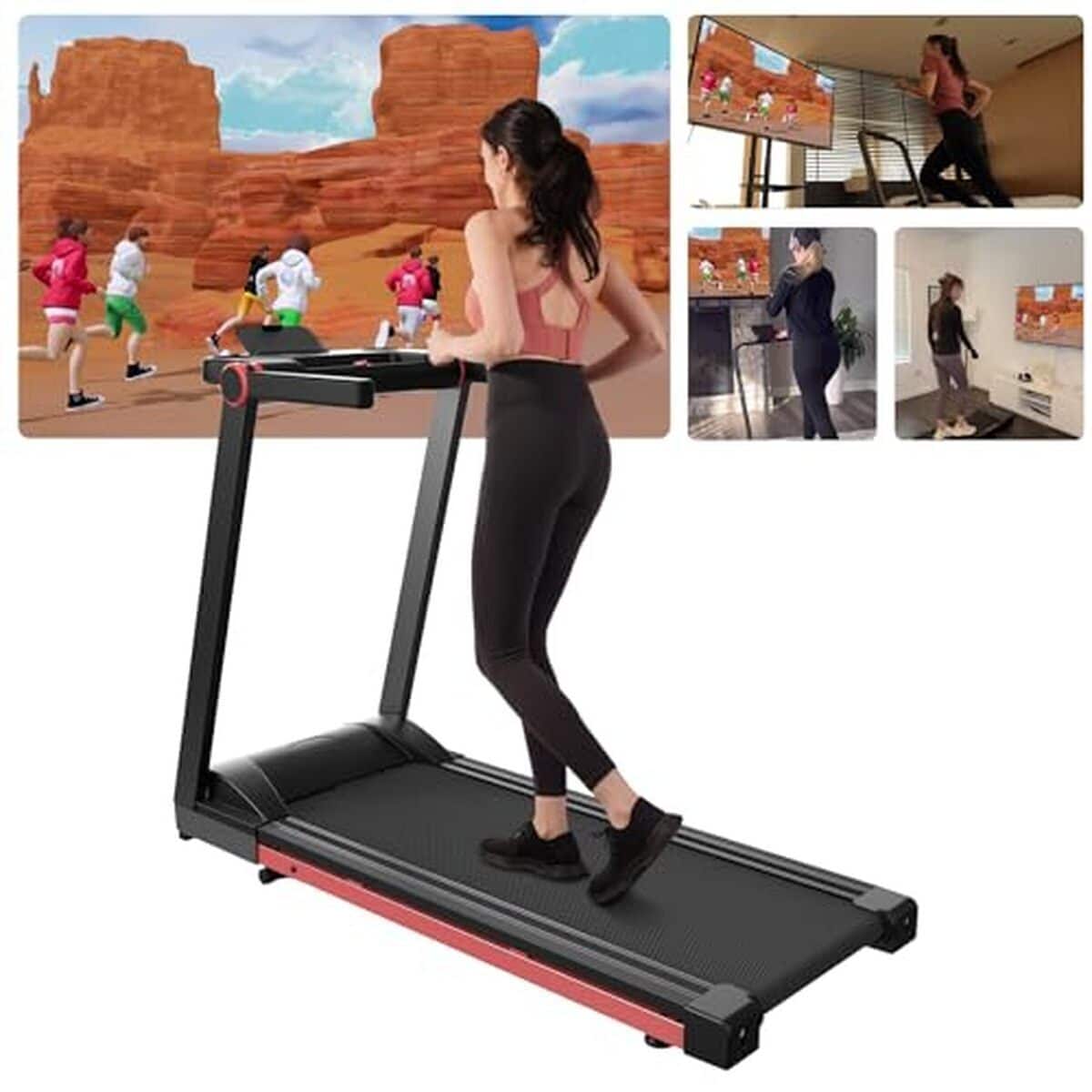 Test du tapis de course Lacuffy intelligent et pliable avec IA