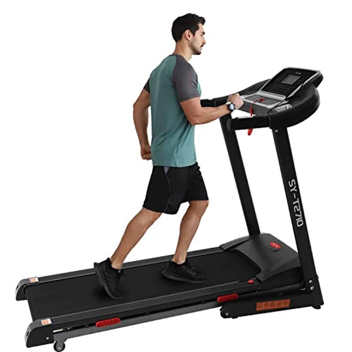 Test du tapis de course pliable ISE à motorisation 735W