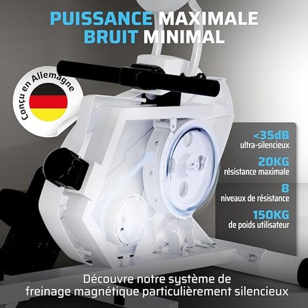 Un guide complet sur le rameur SportPlus : découvrez son design pliable, sa performance exceptionnelle et son fonctionnement ultra-silencieux.