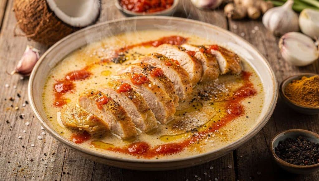 Recette de Poulet Coco : délice Exotique Sain et Savoureux