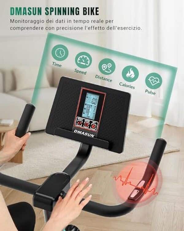 Découvrez notre analyse approfondie du vélo d'appartement DMASUN : réglage de résistance, écran LCD amélioré et performances optimales pour vos séances d'entraînement à domicile