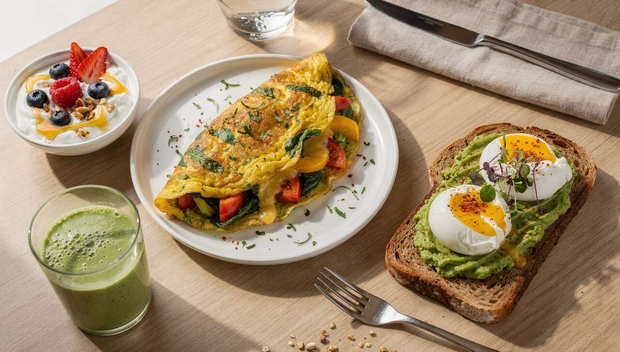 Classiques du petit déjeuner protéiné pour bien démarrer la journée