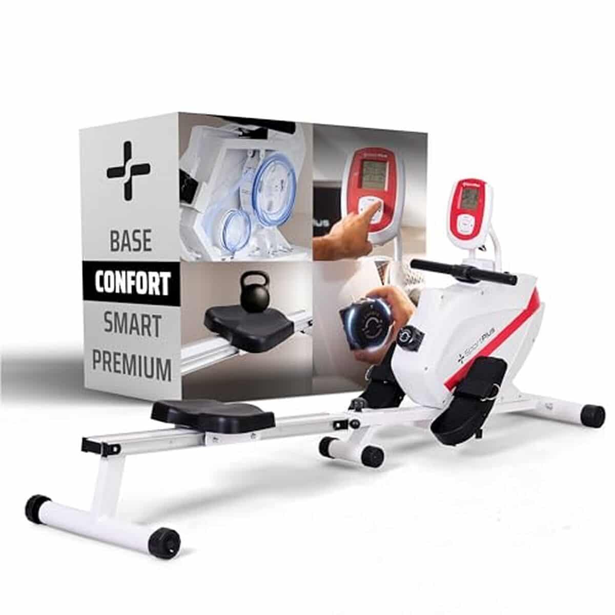 Test du rameur SportPlus : performance pliable et silencieuse