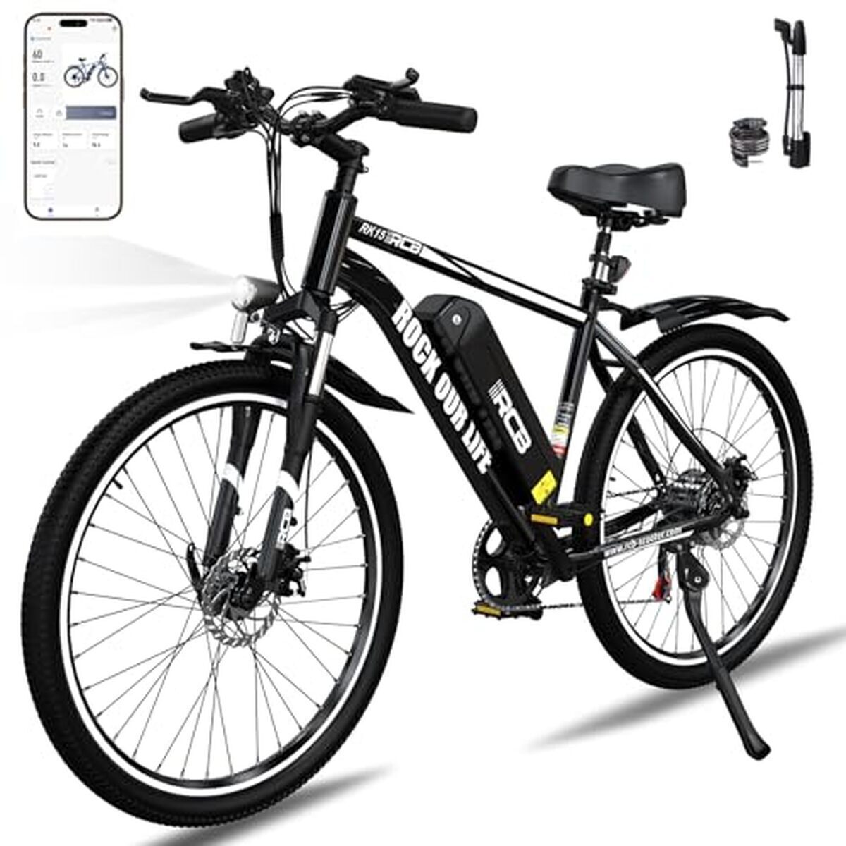 Test du vélo électrique RCB RK15 : performance urbaine et autonomie 90 km