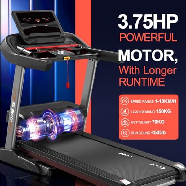 Découvrez le test détaillé du tapis de course Vowvit T800 : un moteur puissant et un design pliable pour une expérience de fitness optimale à domicile