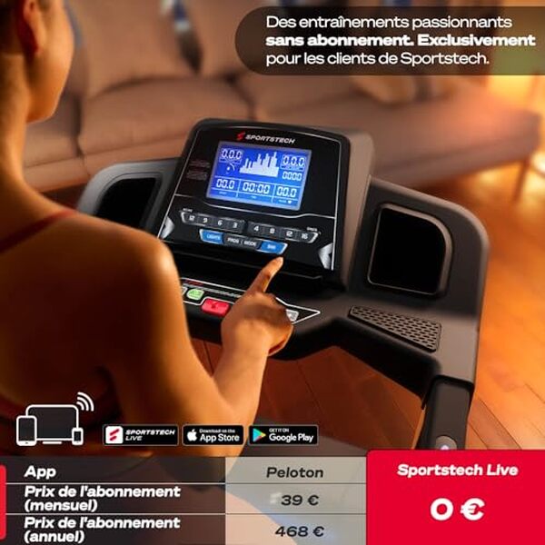 Découvrez le tapis de course pliable Sportstech F31 : analyse des performances, de la puissance et des innovations de ce modèle incontournable pour vos entraînements à domicile.