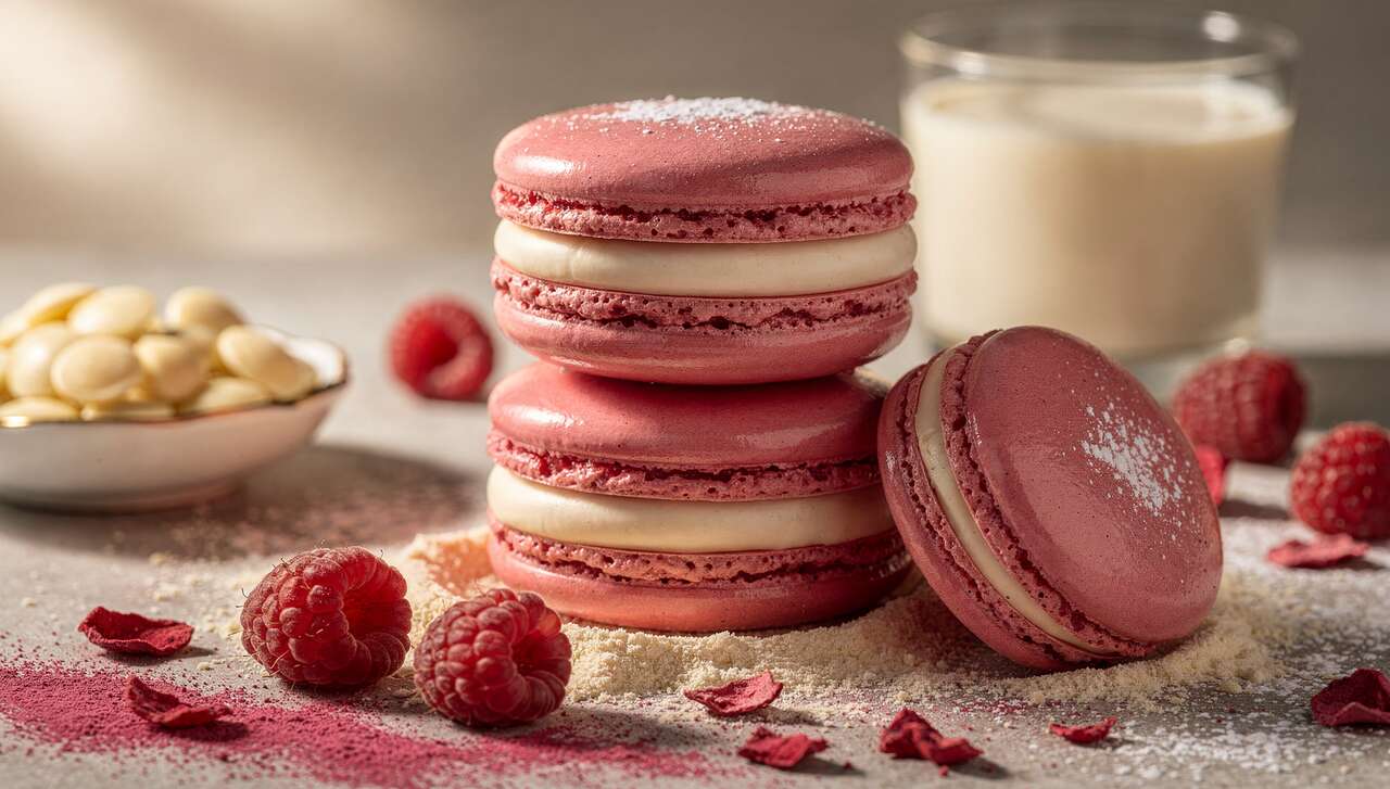 Recette de macarons aux framboises : délicieuse et facile à réaliser