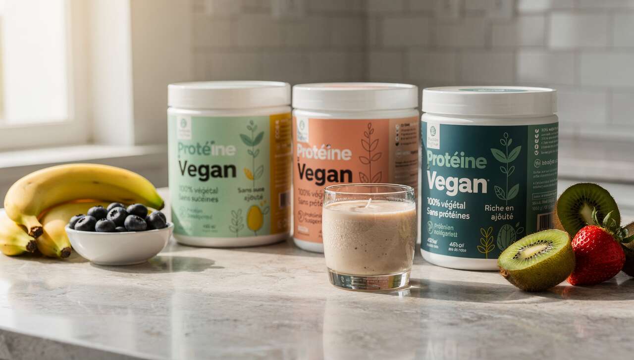 Avantages des protéines en poudre vegan