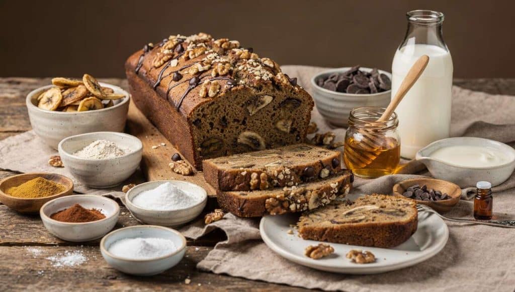 Recette facile : banana bread sain et gourmand