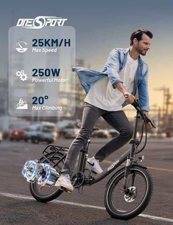 Découvrez notre test complet du vélo électrique pliable onesport ot16-2 avec moteur 250w : performances, autonomie, prix et avis détaillé pour bien choisir. 