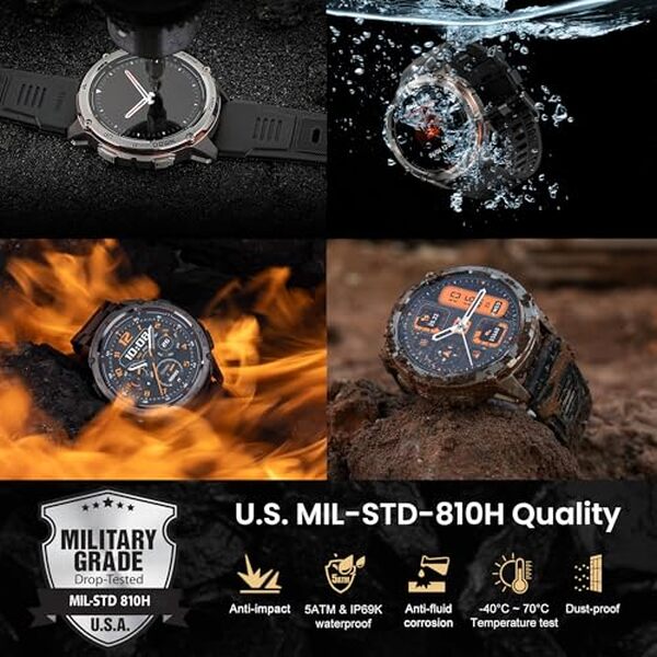 Découvrez notre test complet de la Kospet Tank T3 Ultra : une montre intelligente ultra-résistante avec excellente autonomie et performances. Avis détaillé et caractéristiques. 