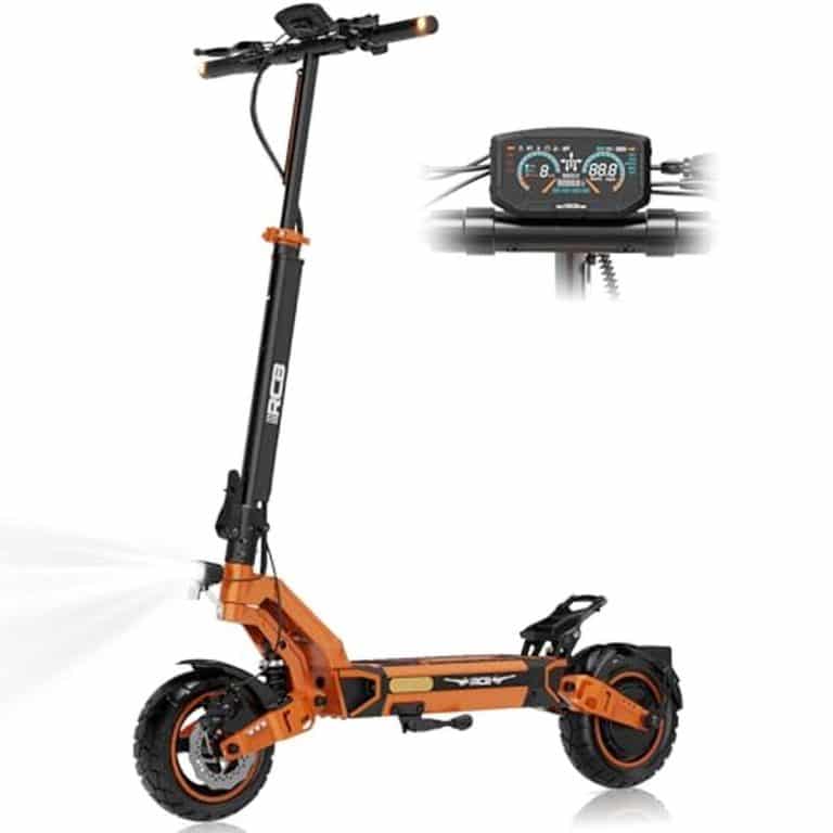 Ausom L2 Trottinette électrique Tout-terrain – 800W, 70 Km D’autonomie, Suspension Renforcée, NFC Anti-vol, Charge Rapide – Pour Adulte