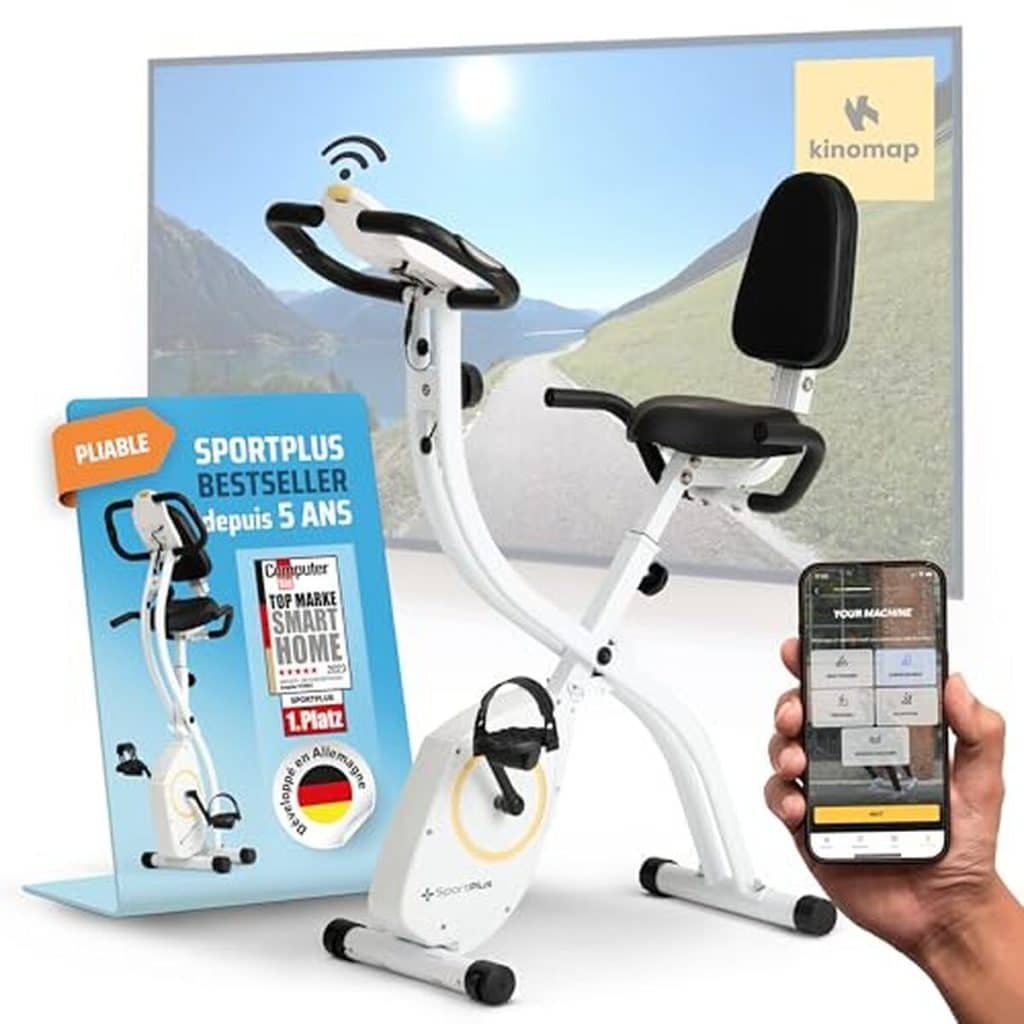 Test : sportPlus X-Bike, le vélo d'appartement pliable ultime