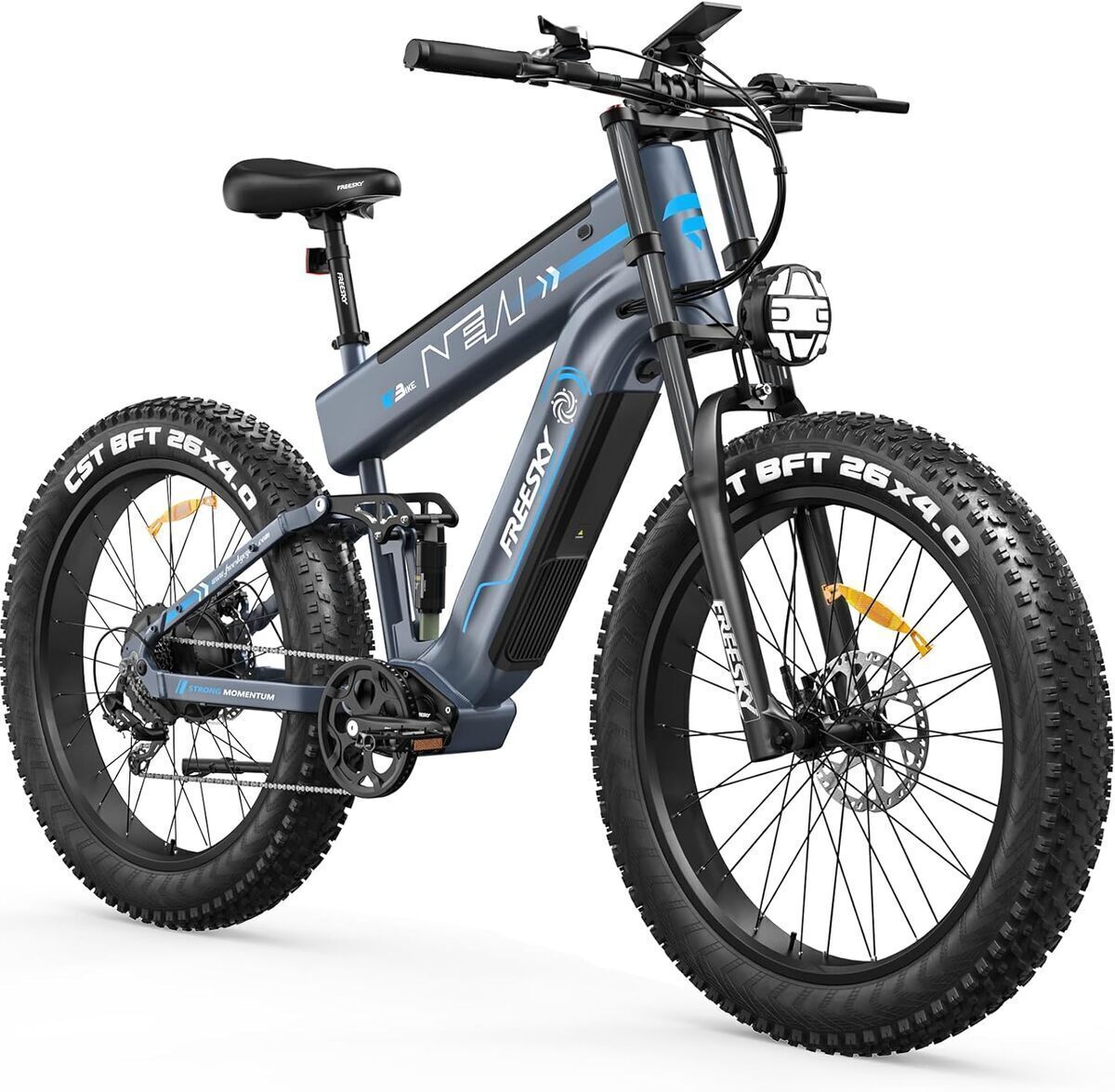 Test du vélo électrique Freesky Warrior Pro : puissance et autonomie