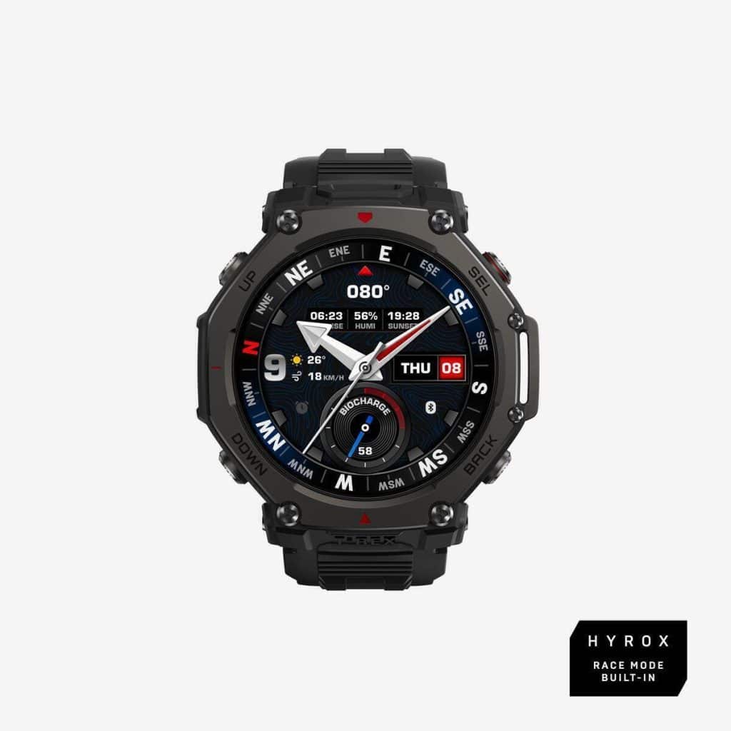 Test de la montre connectée GPS Amazfit T-Rex 3 Pro noire chez Decathlon