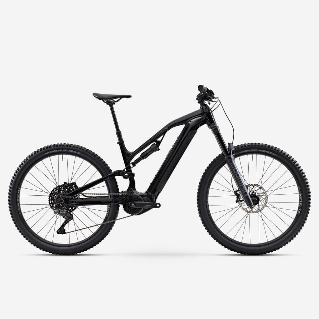 Test du vélo vtt électrique Decathlon E-FEEL 900 S 29" tout suspendu noir