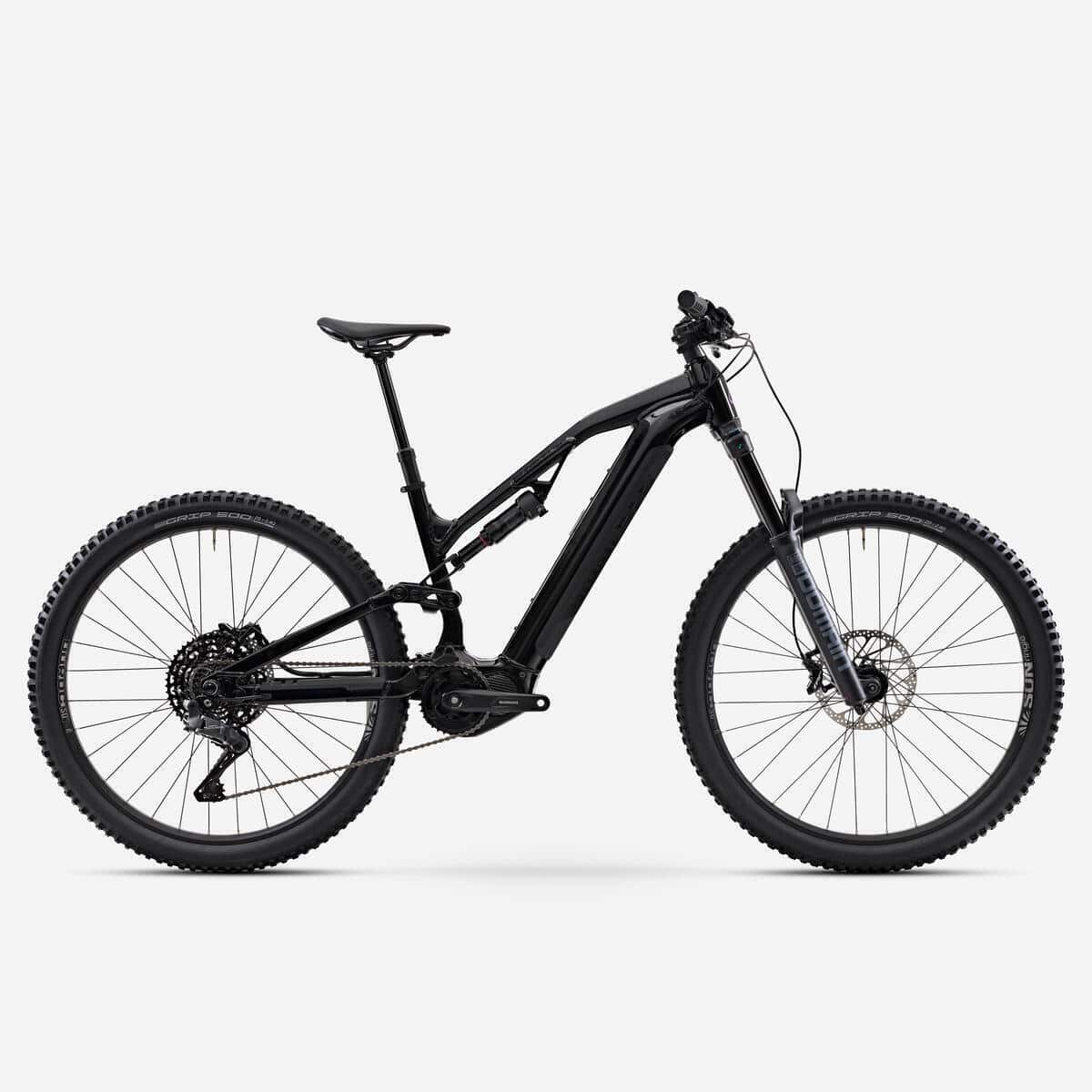 Test du vélo vtt électrique Decathlon E-FEEL 900 S 29" tout suspendu noir