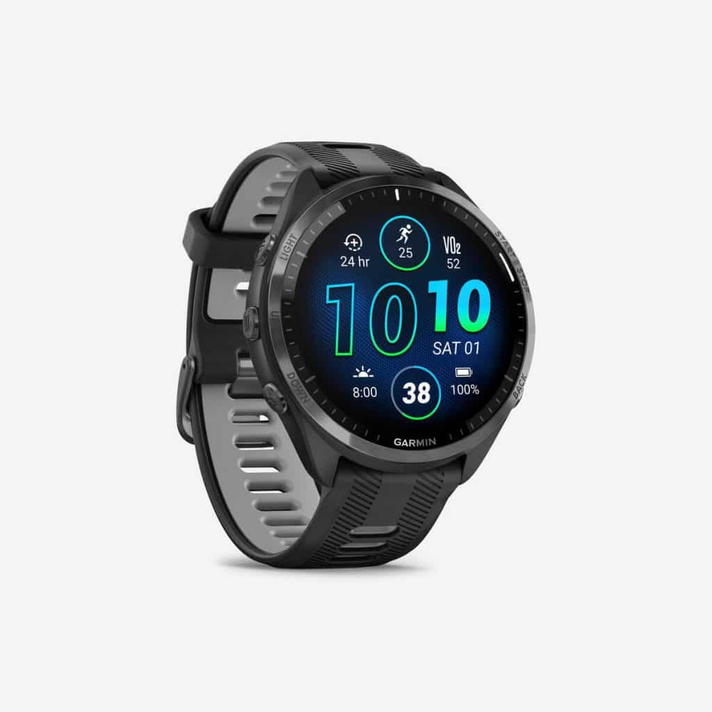 Test de la montre multisport Garmin Forerunner 965 par Decathlon