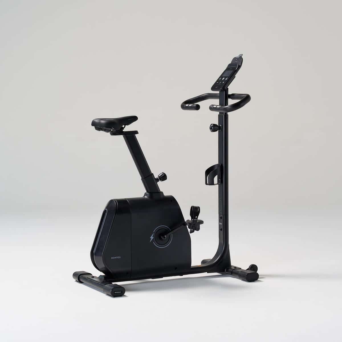 Test du vélo d'appartement EB520 B Decathlon : résistance motorisée
