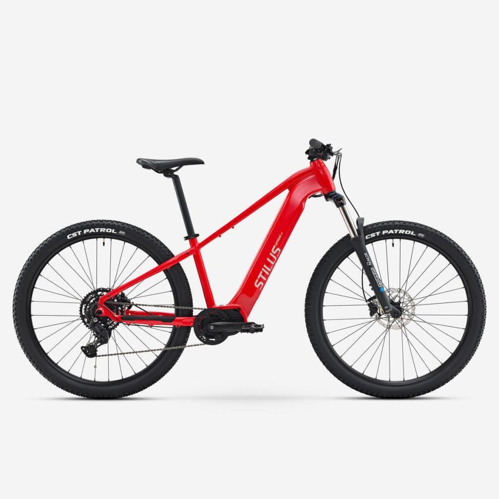 Test du vélo vtt électrique Stilus Offroad + Decathlon 29" 720 Wh rouge