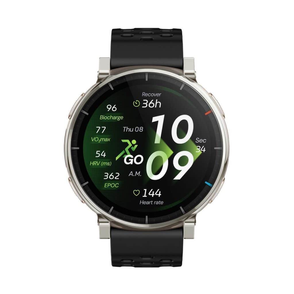 Test montre connectée Decathlon Amazfit Active 3 Silver