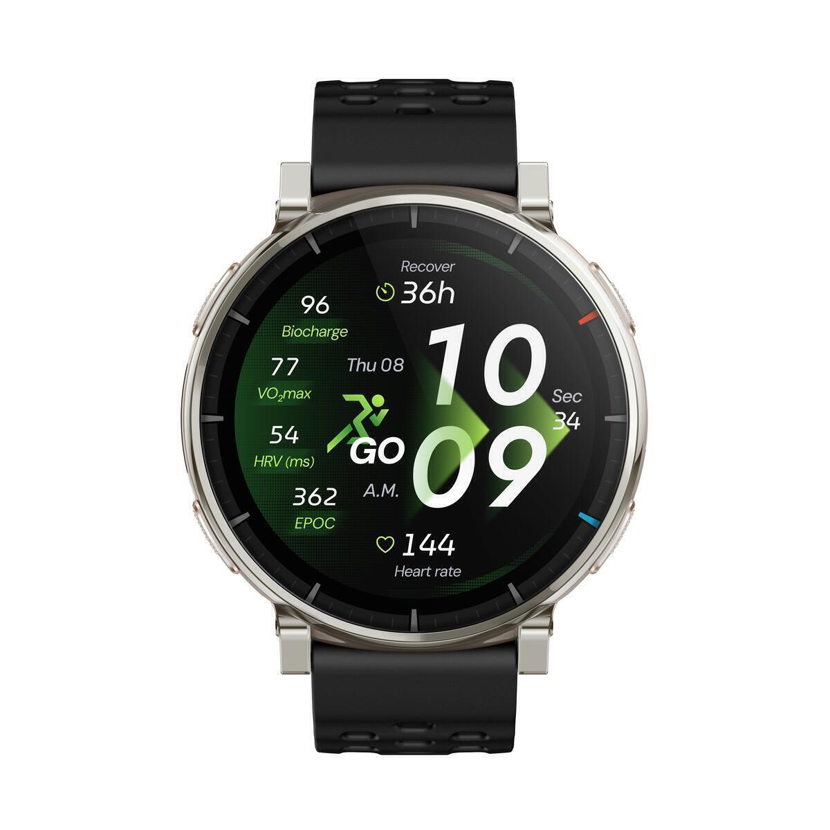Test montre connectée Decathlon Amazfit Active 3 Silver