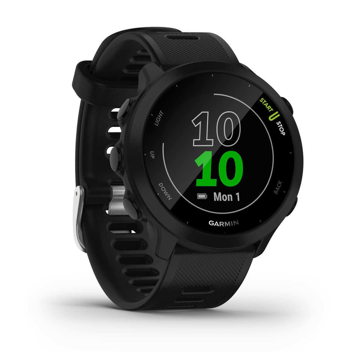Test : montre GPS Decathlon Garmin Forerunner 55 noire